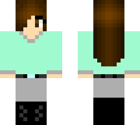 teal long sleeve shirt, girl
