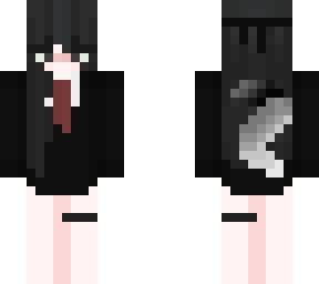 wolf tail school girl