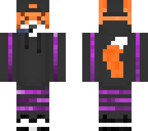 angry purple fox