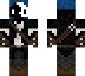 black and white adventurer