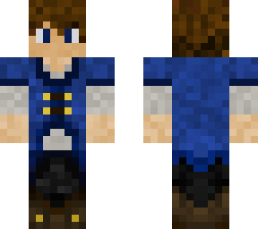 blue jacket boy