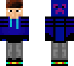 blue kid