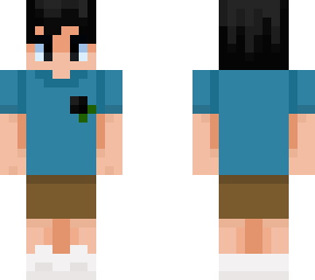 blue shirt