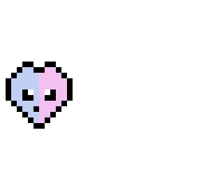 bubble gum heart
