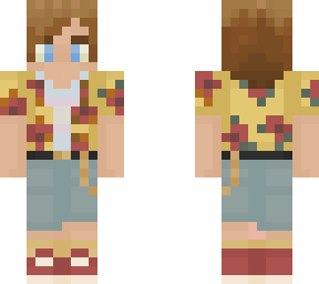 but with a different shirt