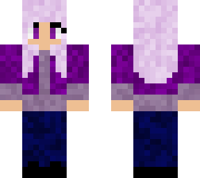 character from my au- sasha w/t dyed hair