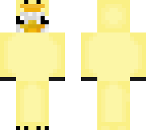 chicken dressed as duck