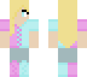 cotton candy girl