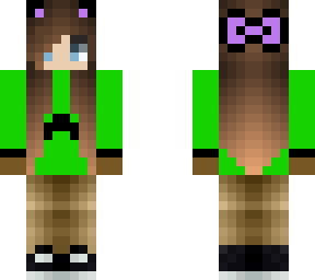 creeper girl/ cat girl