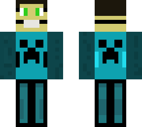creeper man blue #2