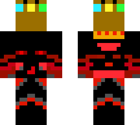 dark wizard holding crown