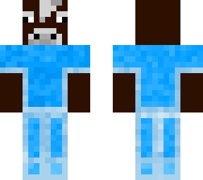 diamond armor dude, cow version