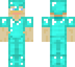 diamond armor skin to trick friends in survival mode