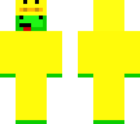 emerald skeepy in duck costume