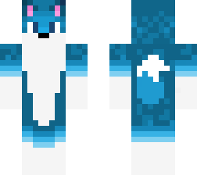 furry blue