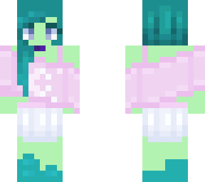 i turned one of my skins into a zombie, hope you like it