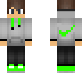 lime green nike boy