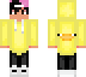 me in duck suit