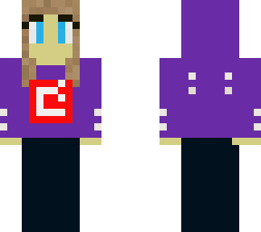 mojang logo girl