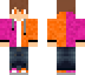orange purple