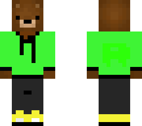 oso con remera verde