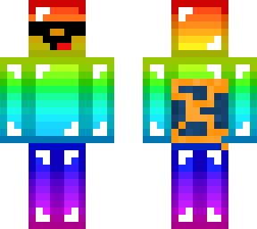 rainbow barf man