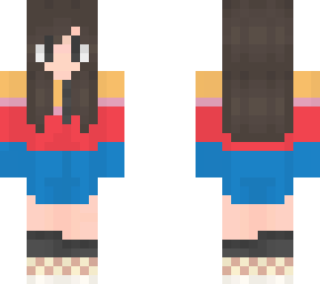 rainbow sweater cute girl