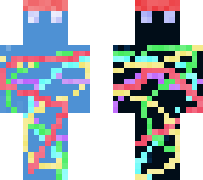 ran through paint