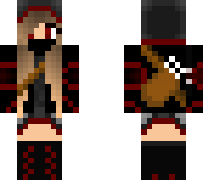 red bow master assassin girl
