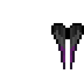 request (edited a base.) black wings purple tips.