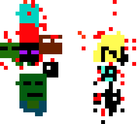 square apple & cool & sim & zombie