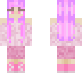 very... very pink girl