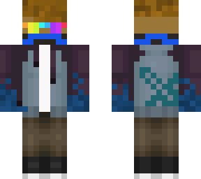 zach with rainbow shades