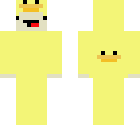 cake skeppy in duck suit :_ quack