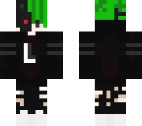 chixo oscuro pelo verde