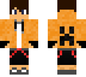 cool boy orange skin