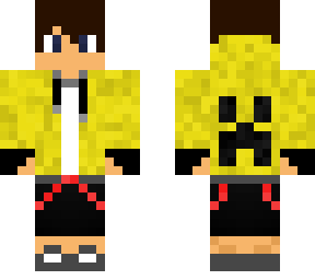 cool boy yellow skin