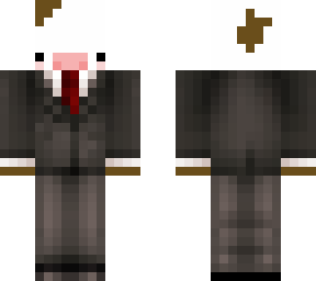 cow in suit