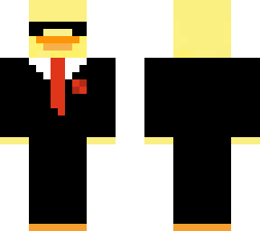 duck with tux
