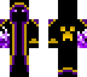 enderman wizard (purple gold)