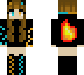 fire and water girl