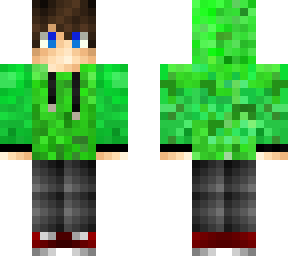 green hoody