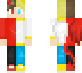 half devil-half angel (collab with papercaine!)