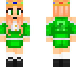 irish technogirl (for saint patricks day)