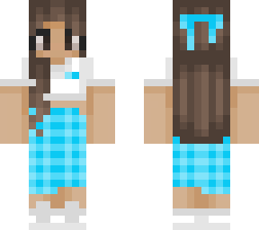 light blue girl