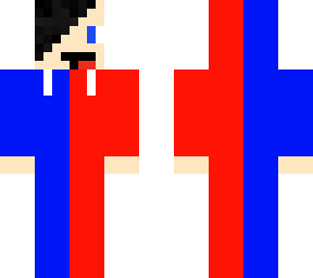 nio rojo y azul