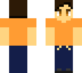 orange t-shirt
