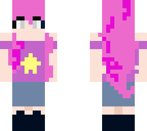 pink hair
