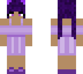 purple summer dress girl