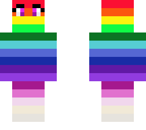 rainbow girl
